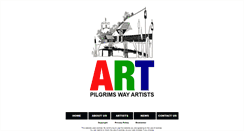 Desktop Screenshot of pilgrimswayartists.org.uk